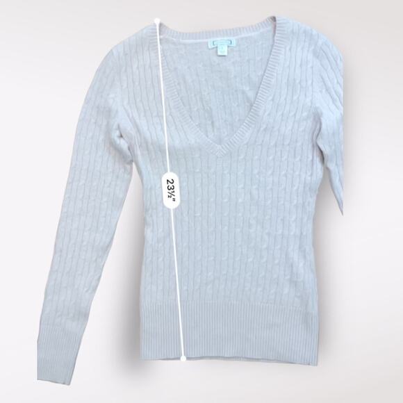 Anthropologie Aphorism Angora‎ Rabbit Hair Cable Knit Sweater Size S - Picture 4 of 8